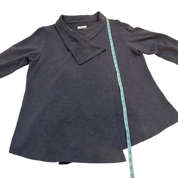 Columbia Sportswear Downtime Wrap Front Jacket Top Blue Gray Color Size XL - Picture 6 of 14